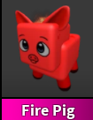 Fire Pig Pet | Murder Mystery 2 ⚡ Fast Delivery ⚡