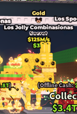 ✨ 125M/s ✨ Gold Los Spooky Combinasionas - 1 Trait Secret  | Steal A Brainrot ⚡ FAST DELIVERY ⚡