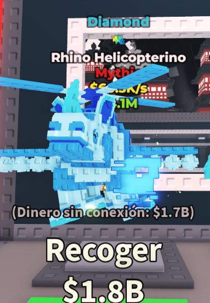💎🚁🦏 RHINO HELICOPTERINO DIAMOND EXTINCT CHARACTER 🦏🚁💎 • 💰 Cheap • 💨 Fast & Easy Delivery 🚀