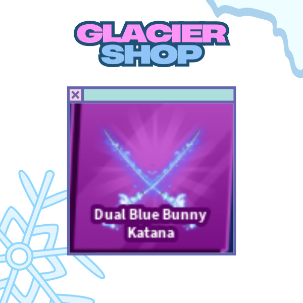 Dual Blue Bunny Katana ( Limited )
