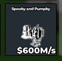 BS3867 YINYANG SPOOKY AND PUMPKY 600M/s