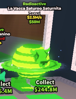 ☢️ 🧪 RADIOACTIVE LA VACCA SATURNO SATURNITA Secret | Steal A Brainrot ⚡ FAST DELIVERY