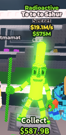 ☢️  🧪  RADIOACTIVE TO TO TO SAHUR Secret | Steal A Brainrot ⚡ FAST DELIVERY ⚡