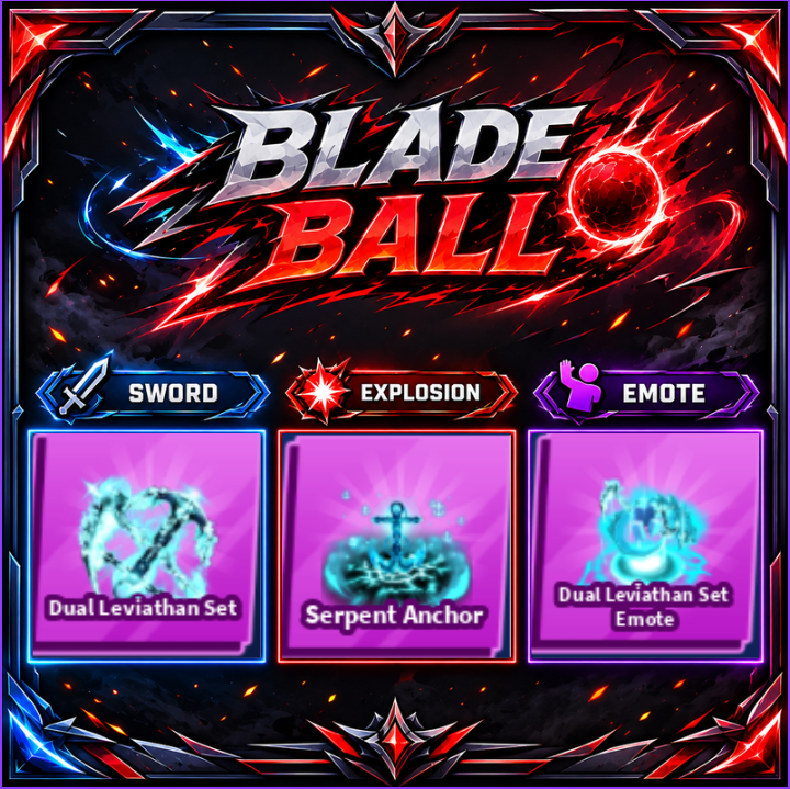 [ Limited Set ] Dual Leviathan Set + Explosion + Emote | FAST DELIVERY✅