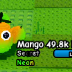 🥭1x Neon Mango 49.8k DMG 49.8k DPS 1.3 KG🥭