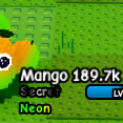 🥭1x Neon Mango 189.7k DMG 189.7k DPS 1.1 KG🥭
