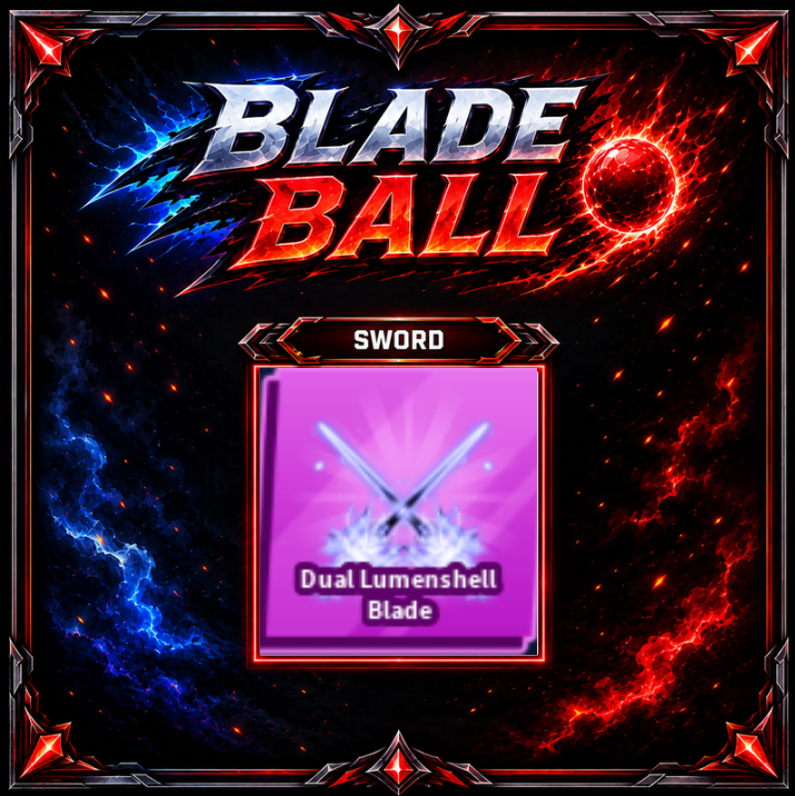 [ Limited Sword ] Dual Lumenshell Blade | FAST DELIVERY✅