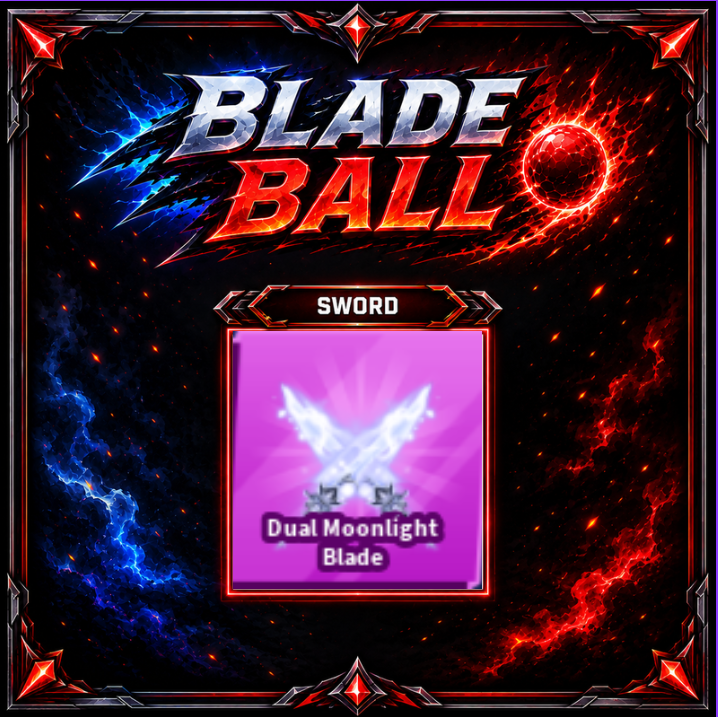 [ Limited Sword ] Dual Moonlight Blade | FAST DELIVERY✅