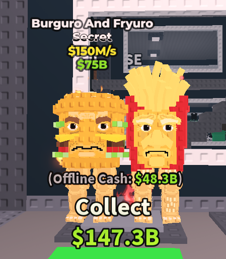 💥 [BUNDLE] - 🍔 1x Burguero & Fryuro 🔥 + 🍝 1x Spaghetti Tualetti 💎 | Steal a Brainrot ✅