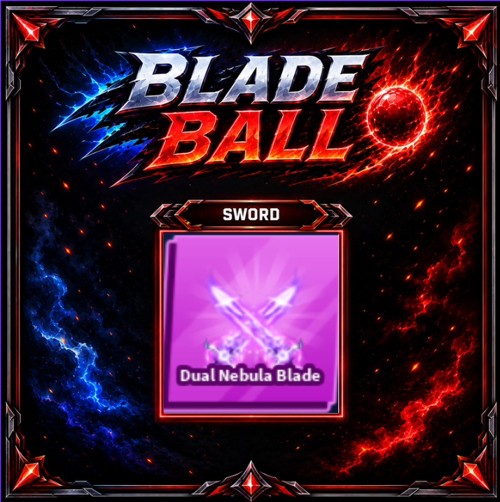 [ Limited Sword ] Dual Nebula Blade | FAST DELIVERY✅