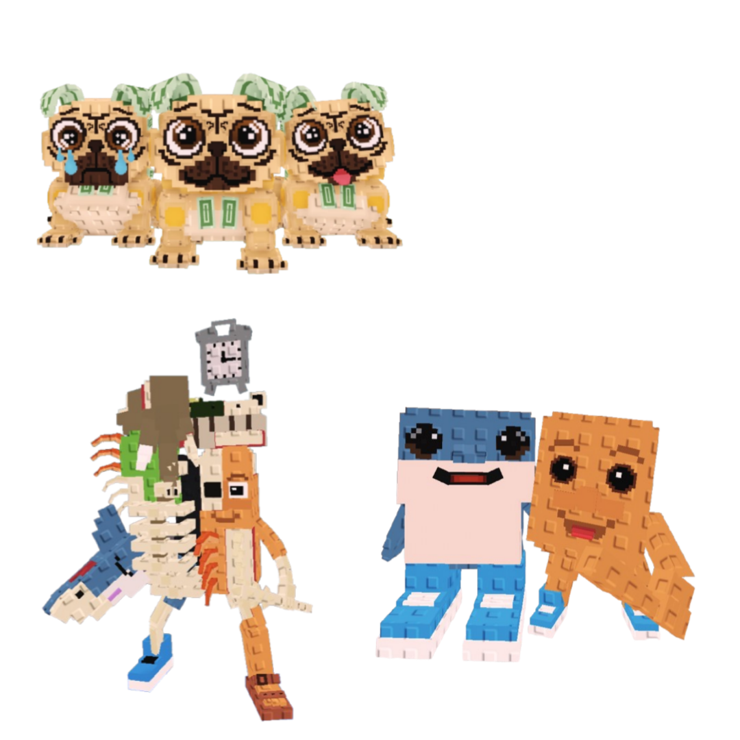 [BUNDLE] - 💥 1x Los Puggies 💥 1x La Extinct Grande 💥 1x Los Bros