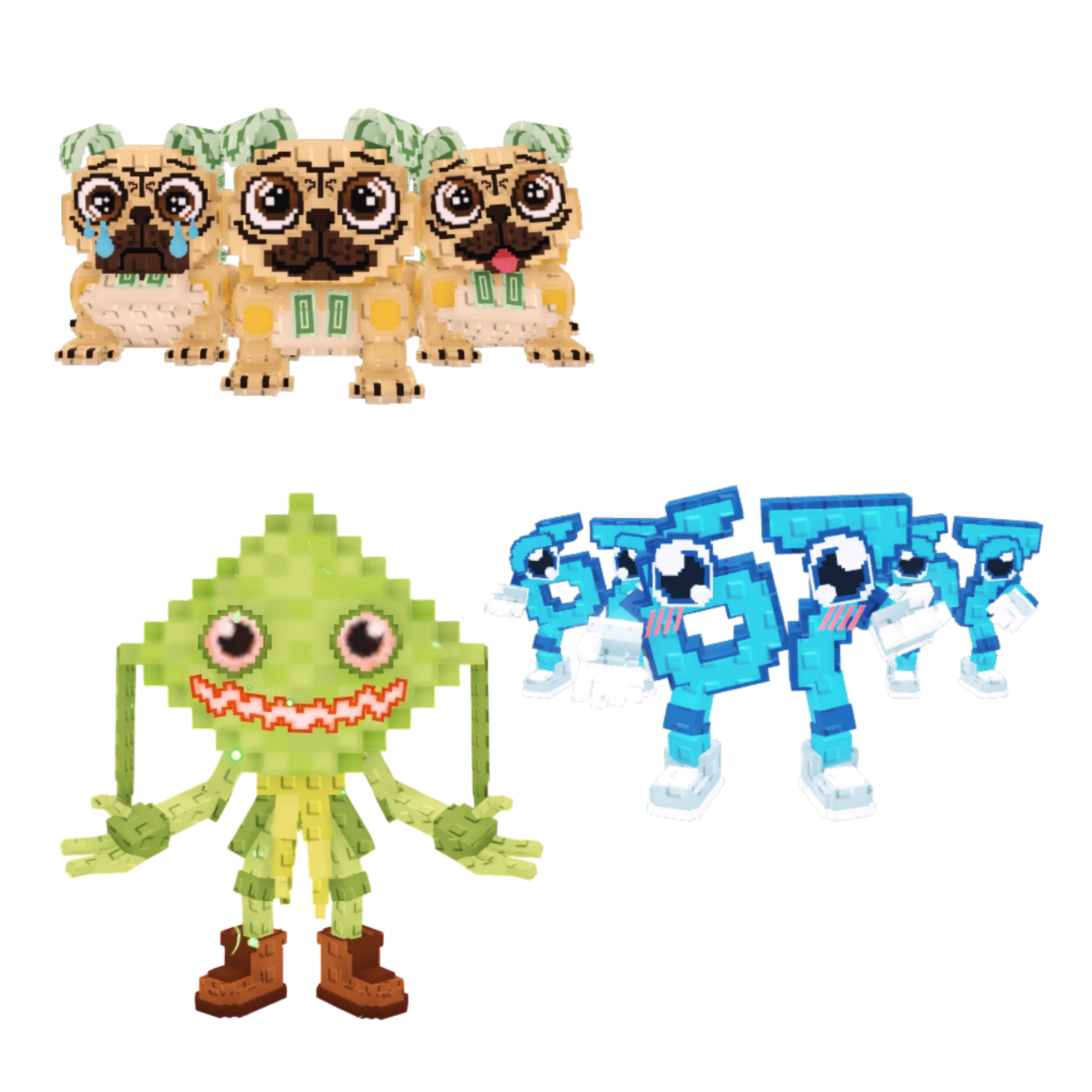 [BUNDLE] - 🤗 1x Los Puggies 🤗 1x Ketupat Kepat 🤗 1x Los 67 (Six Seven)