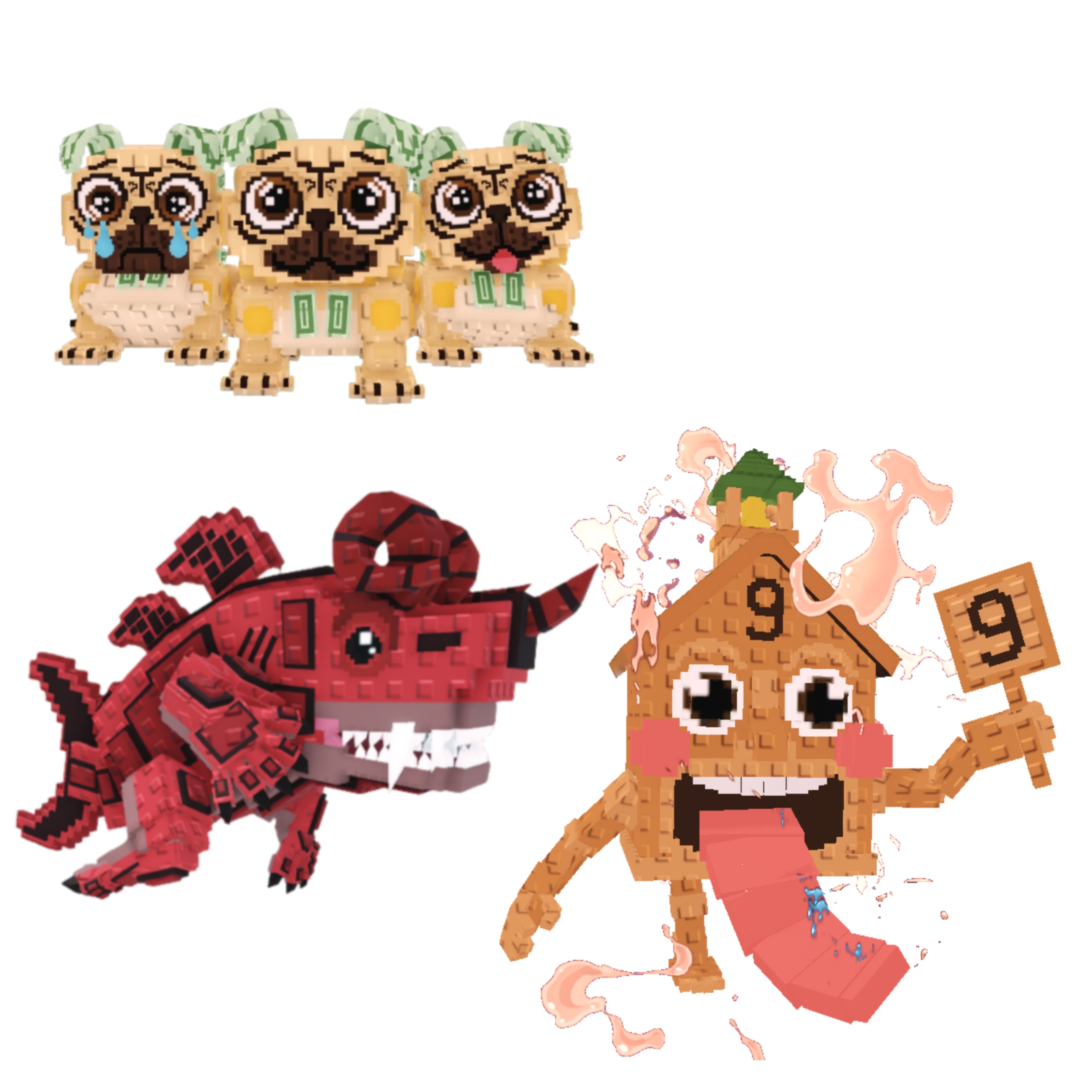[BUNDLE] - 😑 1x Los Puggies 😑 1x Eviledon 😑 1x Esok Sekolah