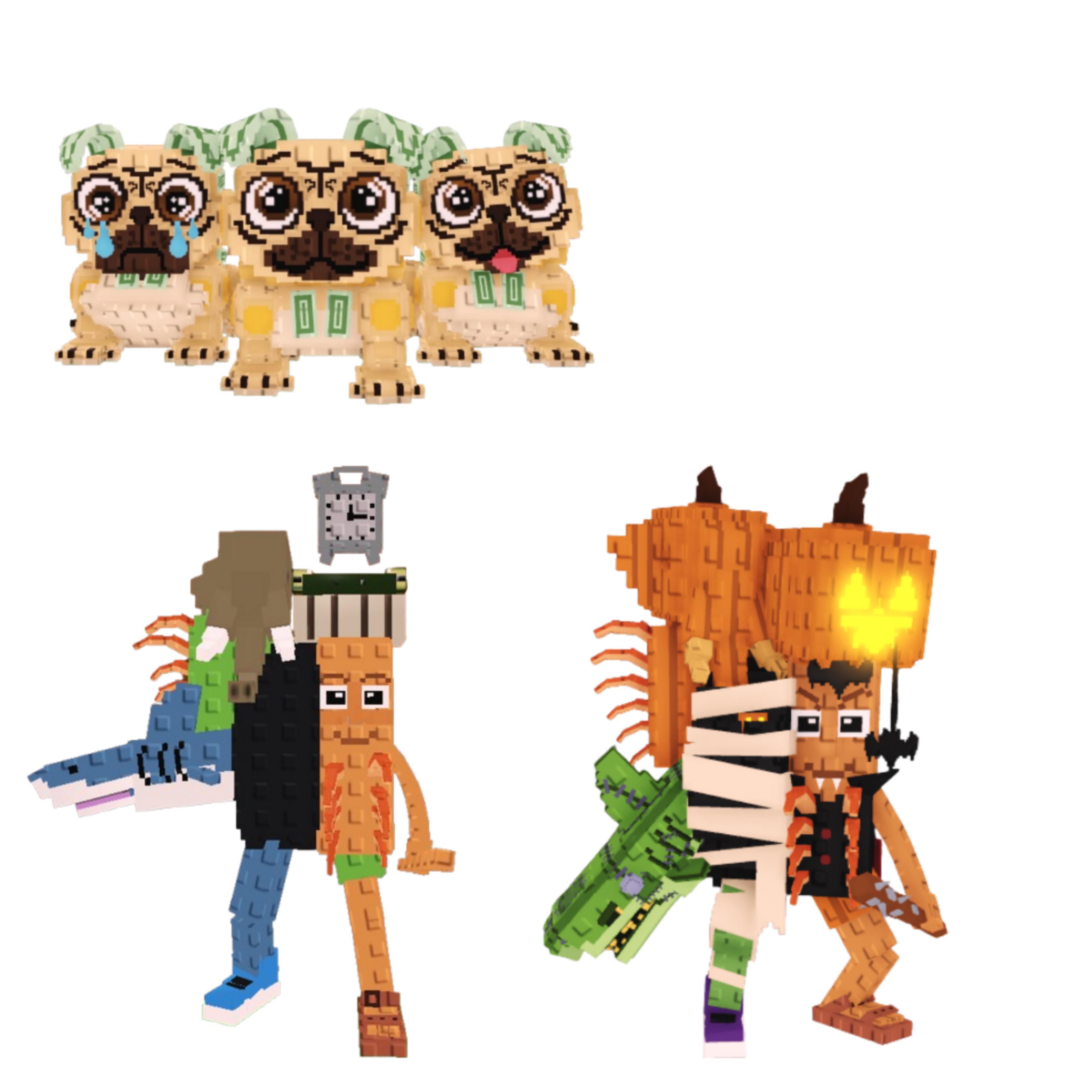 [BUNDLE] - 🥳 1x Los Puggies 🥳 1x La Spooky Grande 🥳 1x La Grande Combinasion