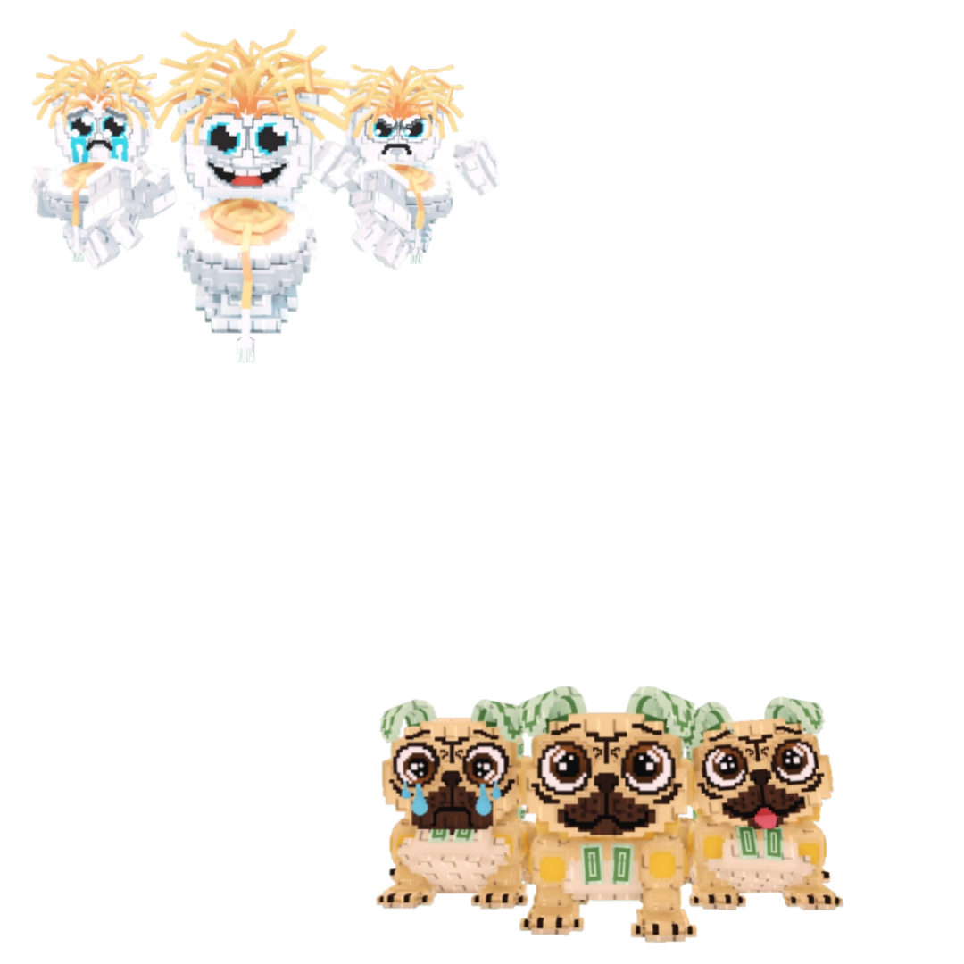 [BUNDLE] - 🏘️ 1x Los Spaghettis 🏘️ 1x Los Puggies