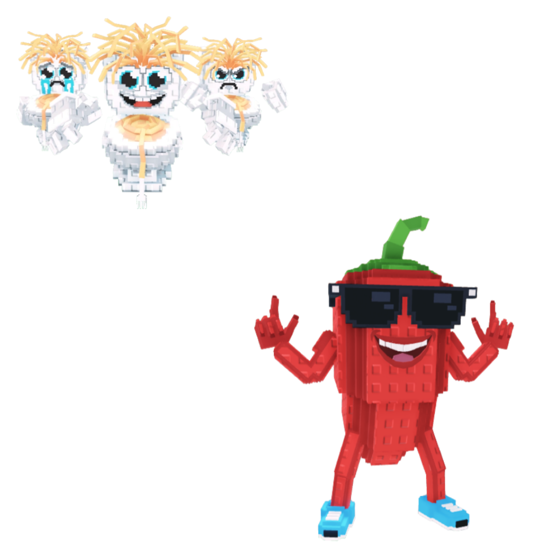 [BUNDLE] - 🏠 1x Los Spaghettis 🏠 1x Chillin Chil