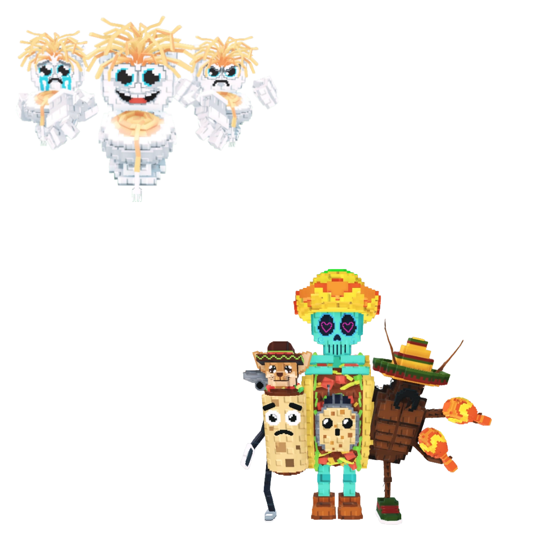 [BUNDLE] - 🏢 1x Los Spaghettis 🏢 1x La Taco Combinasion