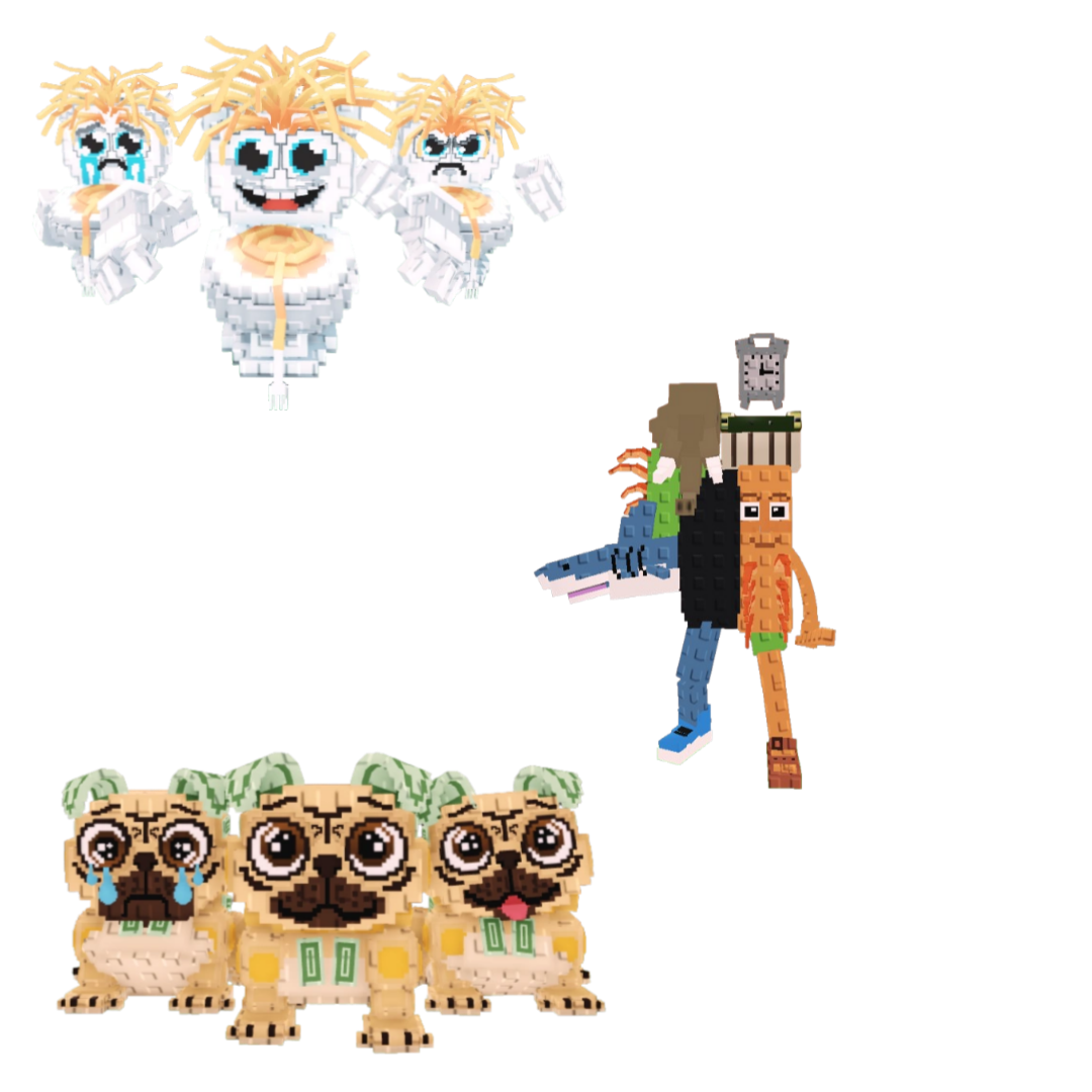 [BUNDLE] - 🏫 1x Los Spaghettis 🏫 1x Los Puggies 🏫 1x La Grande Combinasion