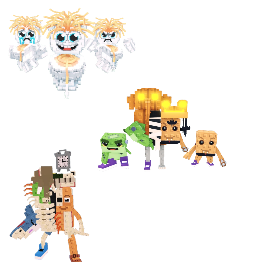 [BUNDLE] - ⛺ 1x Los Spaghettis ⛺ 1x La Extinct Grande ⛺ 1x Los Spooky Combinasionas