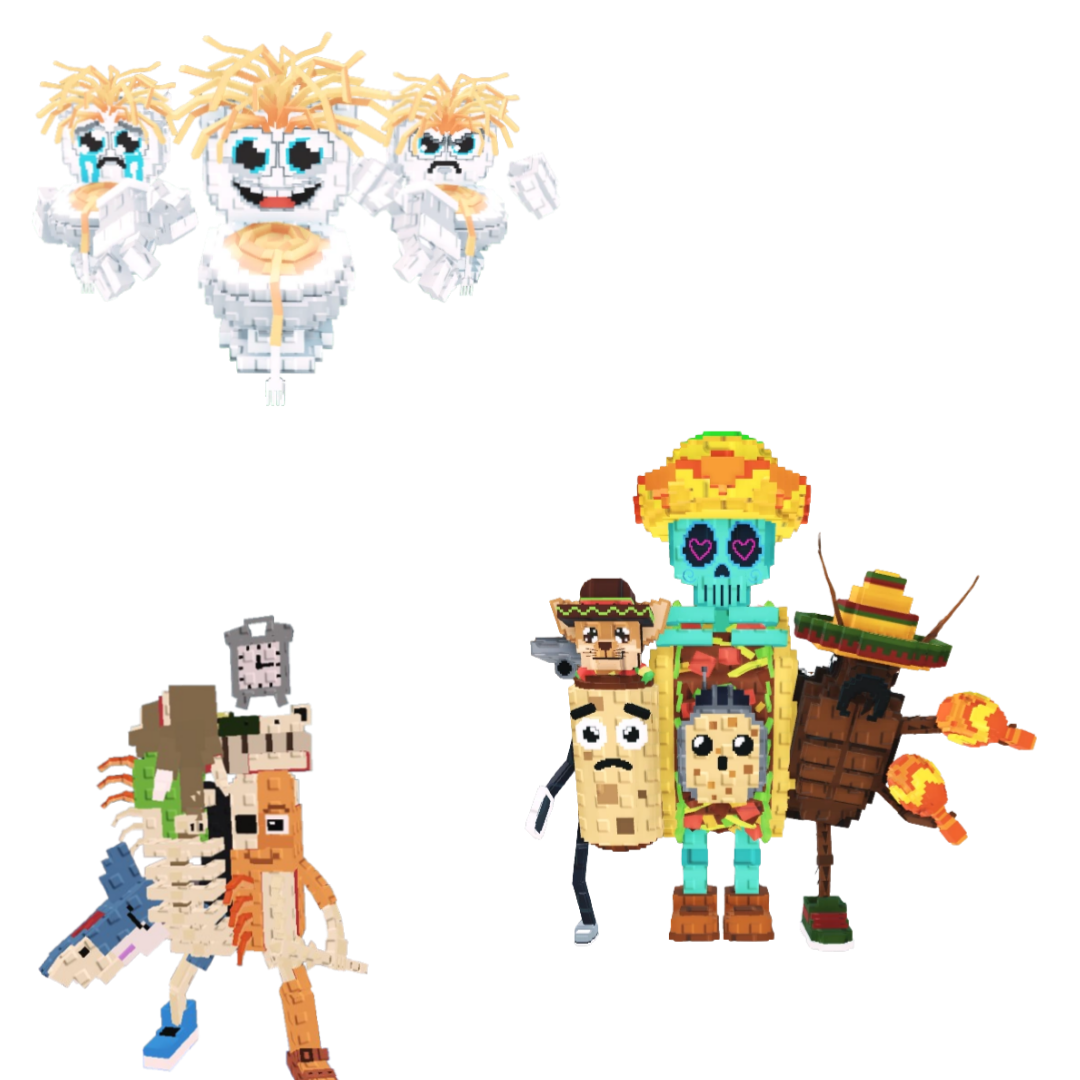 [BUNDLE] - 🏙️ 1x Los Spaghettis 🏙️ 1x La Extinct Grande 🏙️ 1x La Taco Combinasion