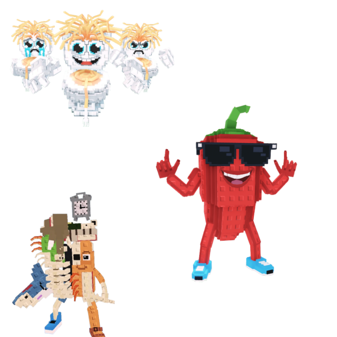 [BUNDLE] - 🌅 1x Los Spaghettis 🌅 1x La Extinct Grande 🌅 1x Chillin Chili