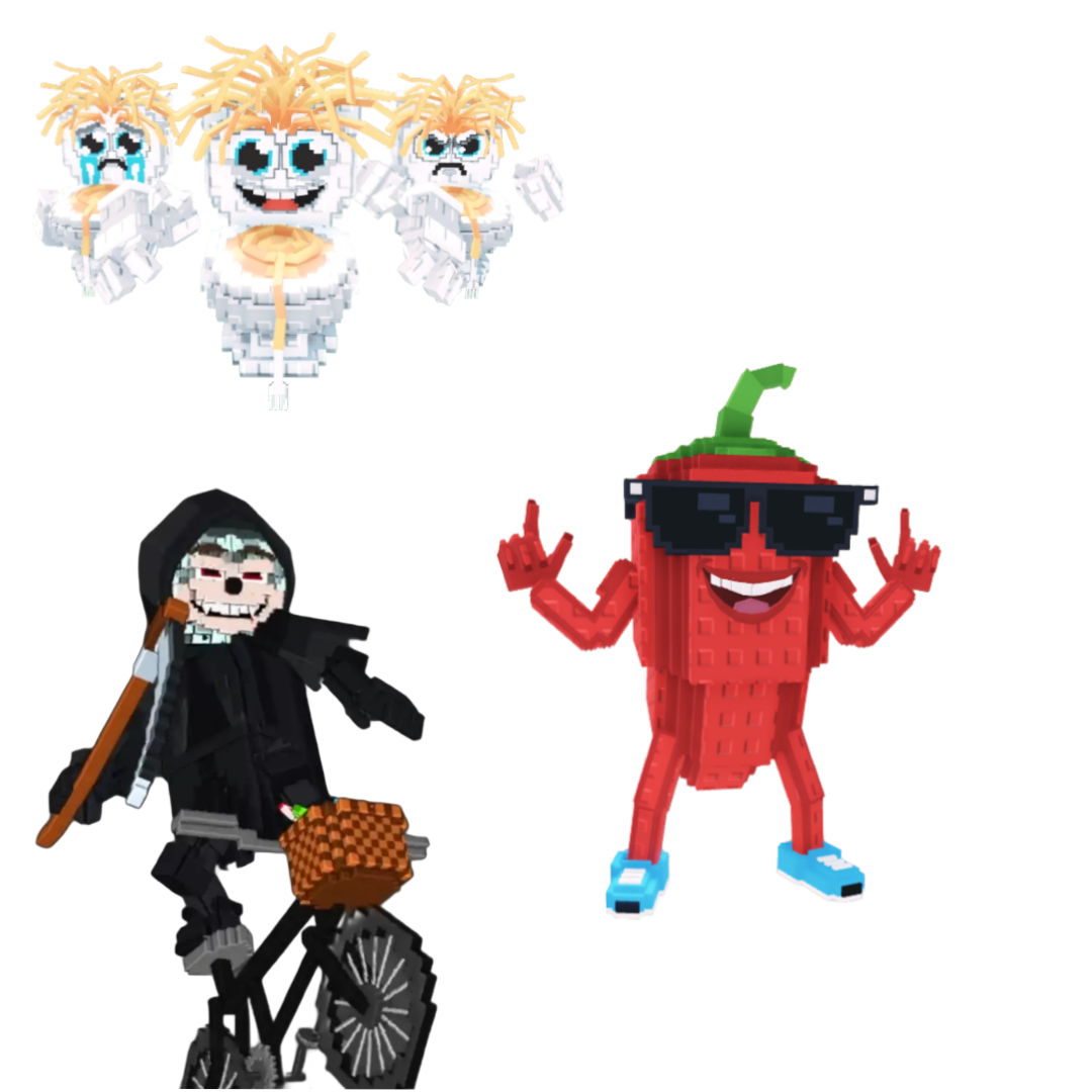 [BUNDLE] - 🎢 1x Los Spaghettis 🎢 1x Mieteteira Bicicleteira 🎢 1x Chillin Chil