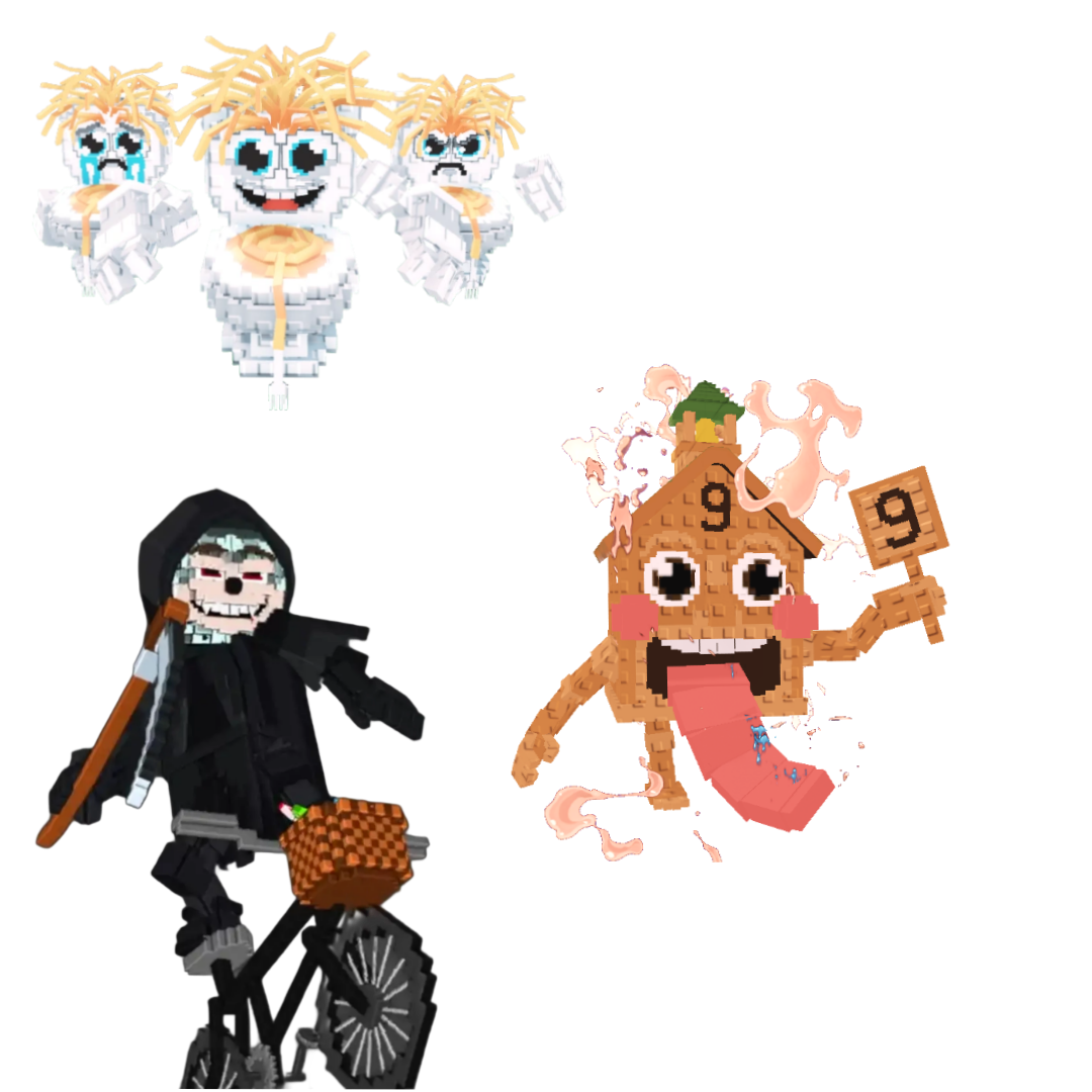 [BUNDLE] - 🚃 1x Los Spaghettis 🚃 1x Mieteteira Bicicleteira 🚃 1x Esok Sekolah