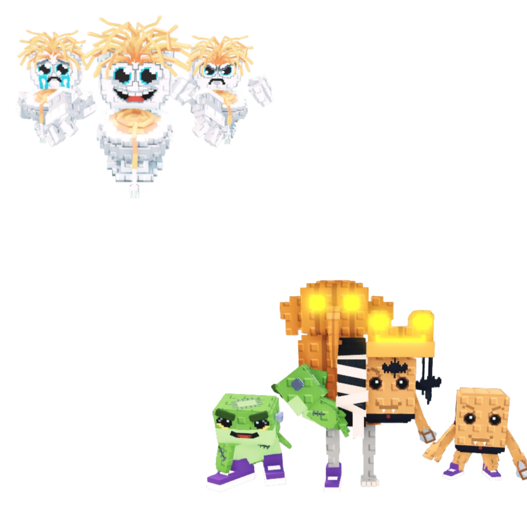 [BUNDLE] - 😲 1x Los Spaghettis 😲 1x Los Spooky Combinasionas