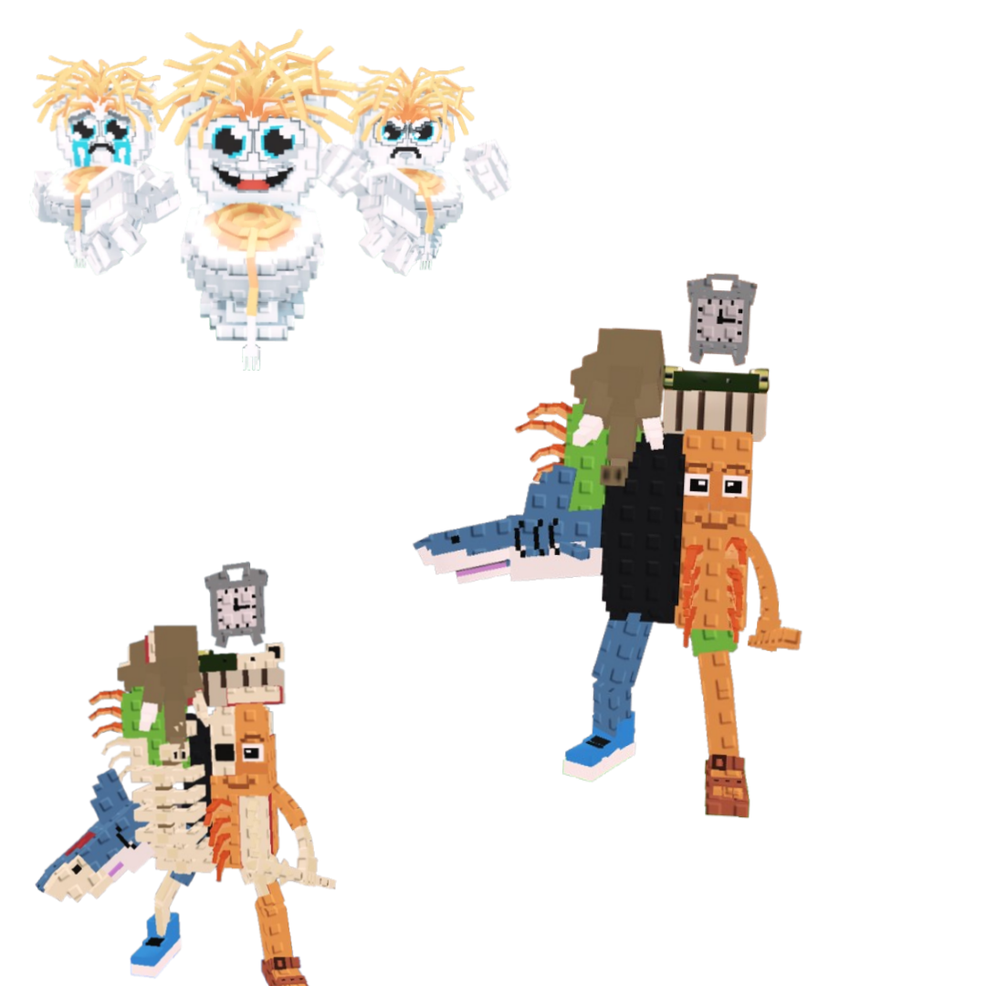 [BUNDLE] - 🐒 1x Los Spaghettis 🐒 1x La Extinct Grande 🐒 1x La Grande Combinasion