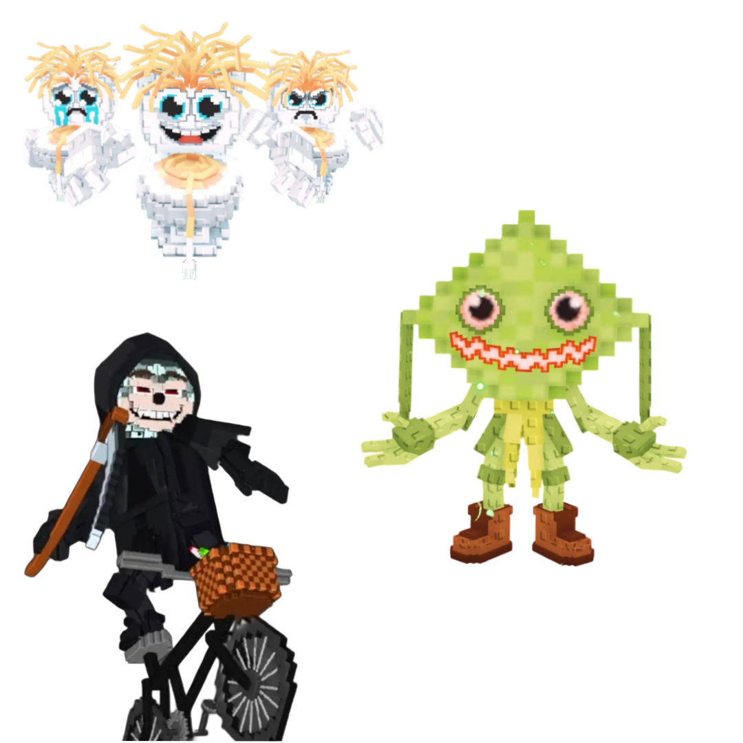 [BUNDLE] - 🦧 1x Los Spaghettis 🦧 1x Ketupat Kepat 🦧 1x Mieteteira Bicicleteira