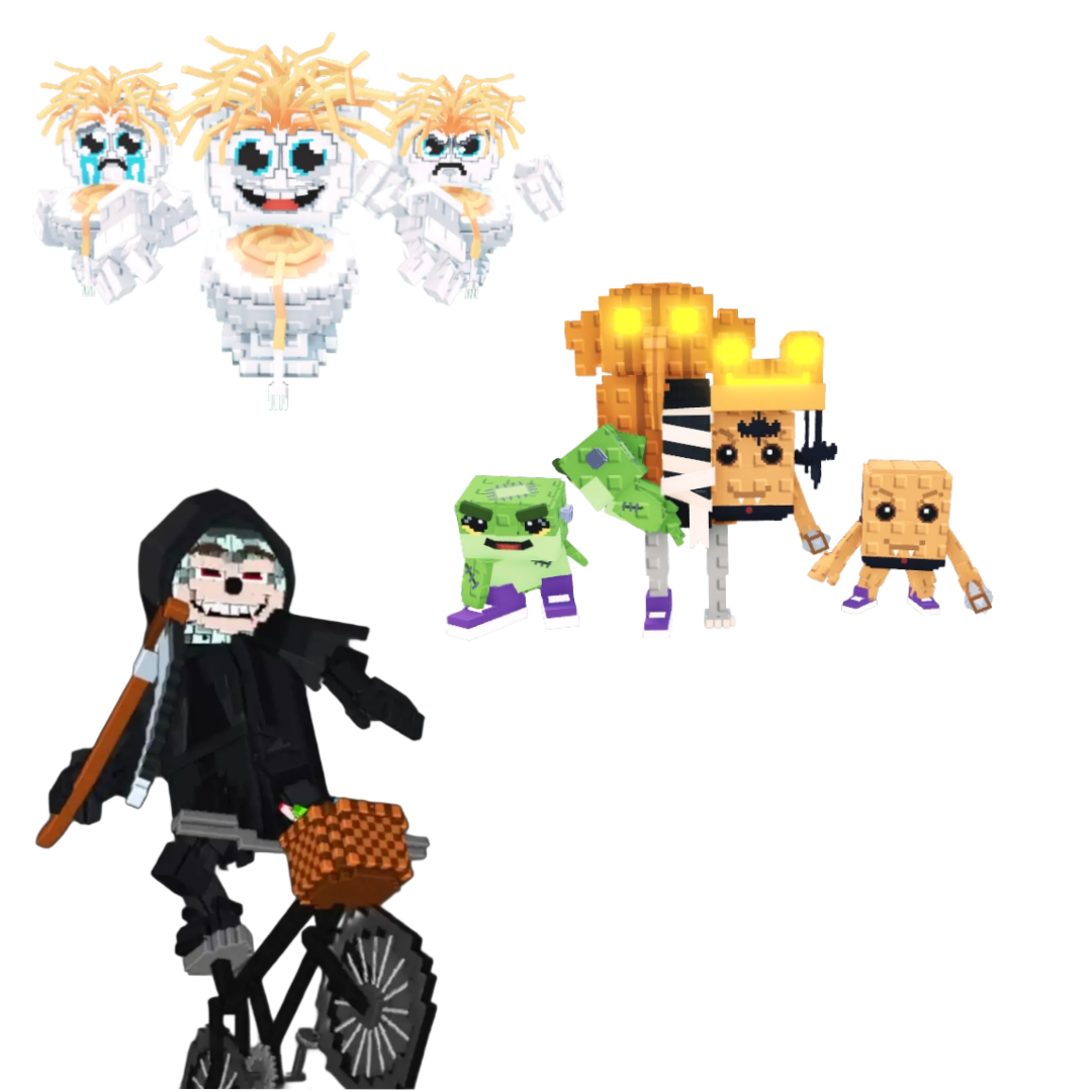 [BUNDLE] - 🐶 1x Los Spaghettis 🐶 1x Los Spooky Combinasionas 🐶 1x Mieteteira Bicicleteira