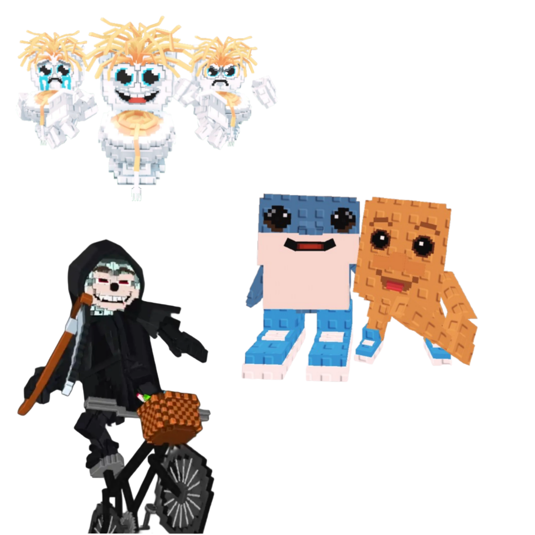 [BUNDLE] - 🐕 1x Los Spaghettis 🐕 1x Los Bros 🐕 1x Mieteteira Bicicleteira