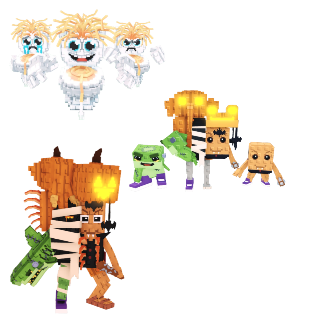[BUNDLE] - 🐅 1x Los Spaghettis 🐅 1x La Spooky Grande 🐅 1x Los Spooky Combinasionas