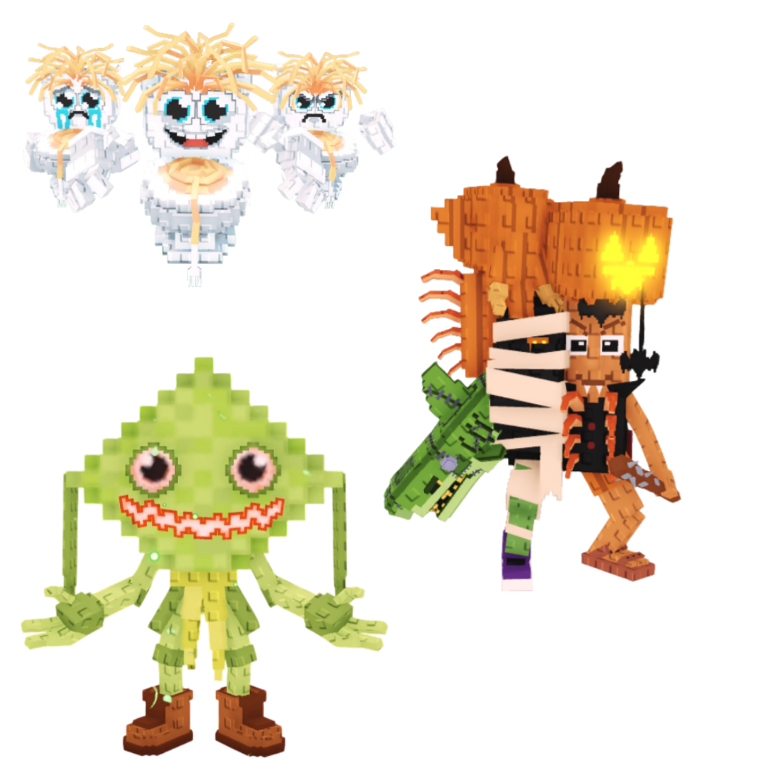 [BUNDLE] - 🚆 1x Los Spaghettis 🚆 1x Ketupat Kepat 🚆 1x La Spooky Grande