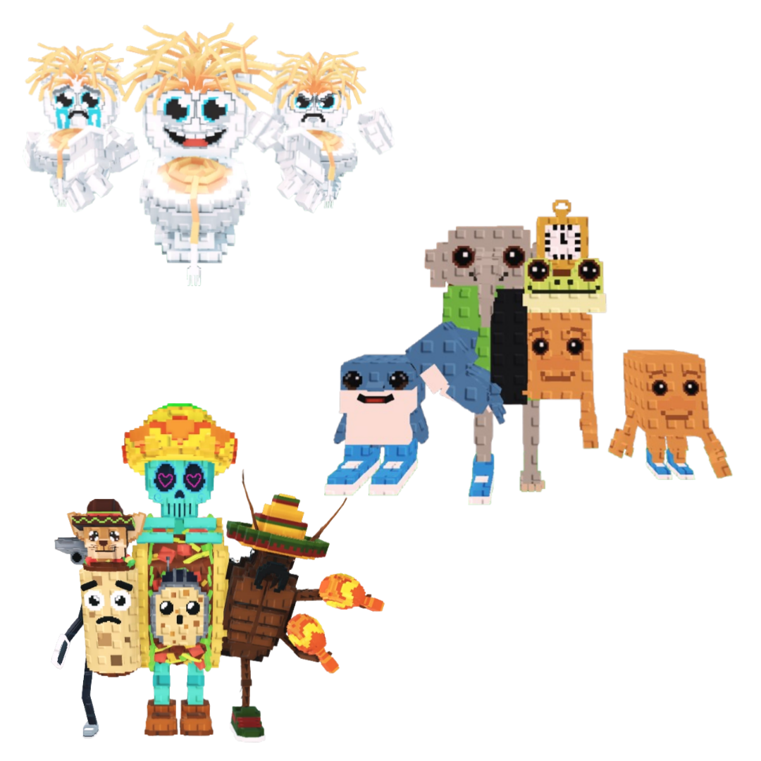 [BUNDLE] - 🦓 1x Los Spaghettis 🦓 1x La Taco Combinasion 🦓 1x Los Combinasionas