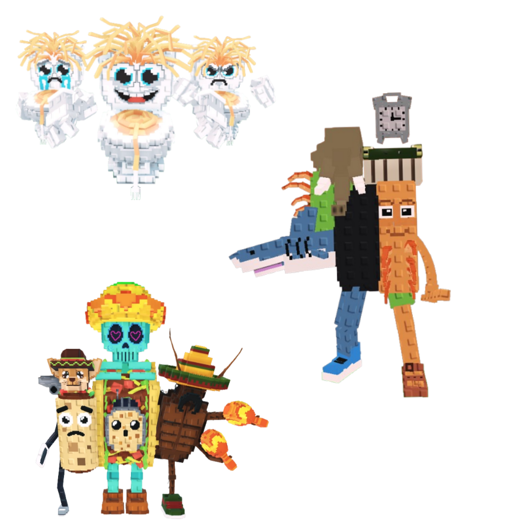 [BUNDLE] - 🦌 1x Los Spaghettis 🦌 1x La Taco Combinasion 🦌 1x La Grande Combinasion