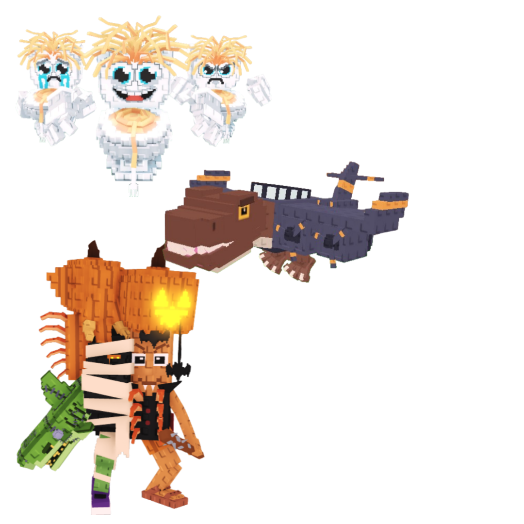 [BUNDLE] - 🐂 1x Los Spaghettis 🐂 1x Nuclearo Dinossauro 🐂 1x La Spooky Grande