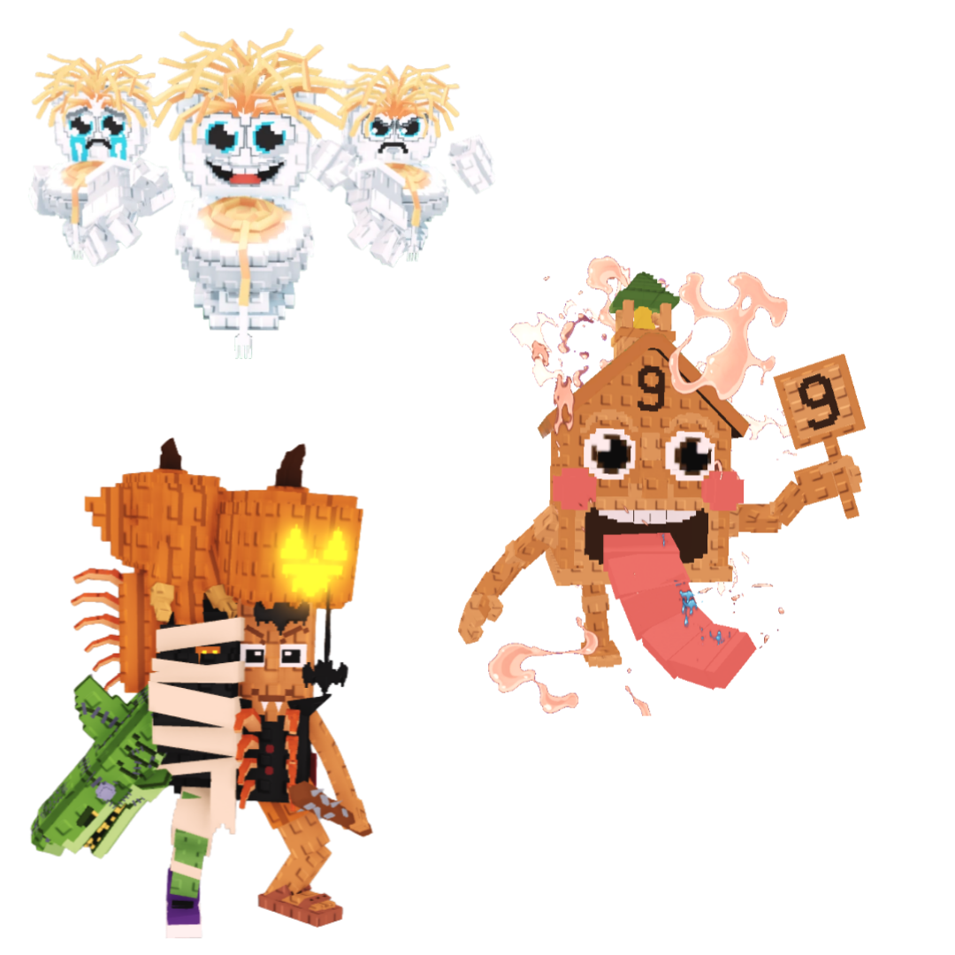 [BUNDLE] - 🐄 1x Los Spaghettis 🐄 1x La Spooky Grande 🐄 1x Esok Sekolah