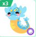 Tealwood Monster Sticker | Adopt Me⚡ Fast Delivery ⚡