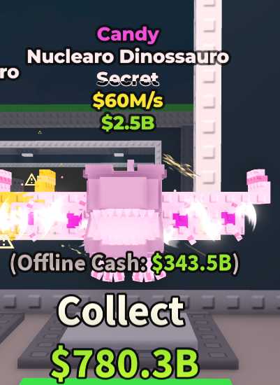 🍬🦖 Secret Candy – Nuclearo Dinossauro 60M/s ⚡ | 💸 Cheap | ✅ Easy | 🚀 Fast Delivery
