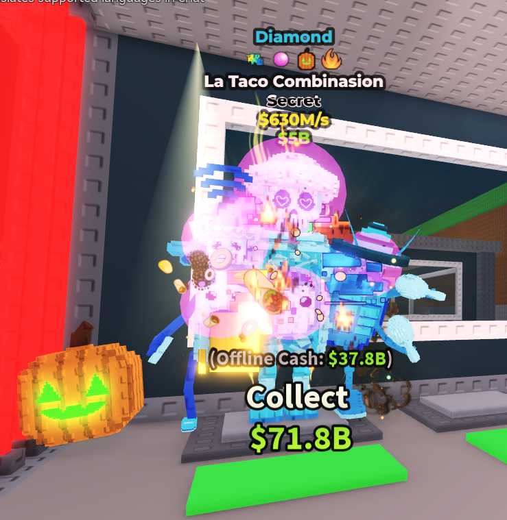 💎🌮 La Taco Combinasion Diamond – 6 Traits | ⚡ 997M/s | 💸 Cheap | ✨ Easy | 🚀 Fast Delivery