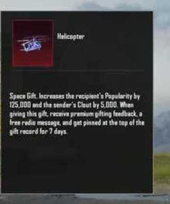 LAST MINUTE HELICOPTER POPULARITY PUBG MOBILE