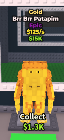 Gold Brr Brr Patapim