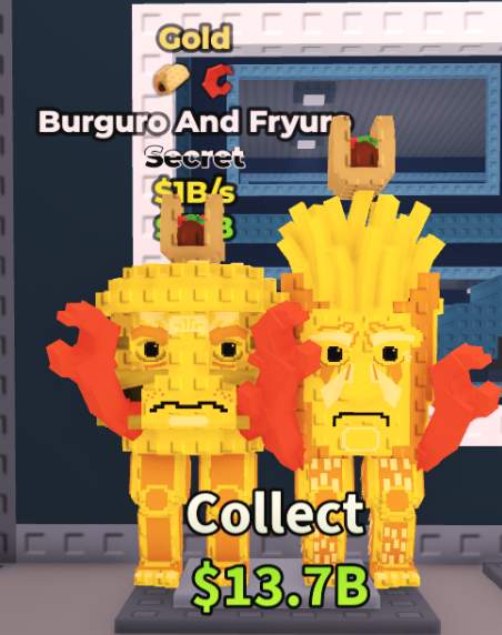 ⭐ Burguro And Fryuro Gold 1.8B/S⭐