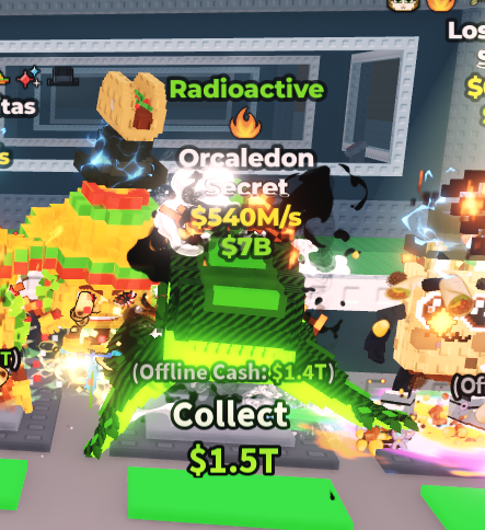 🟢 Radioactive Orcaledon 540 M/s 🟢 1 TRAIT 🚀 Cheap and Fast Delivery