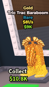 Gold Tric Trac Baraboom