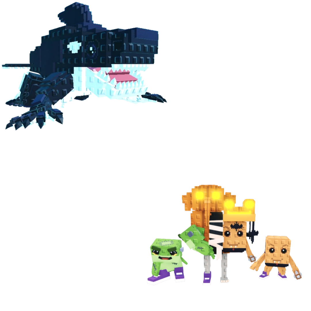 [BUNDLE] - 🍘 1x Orcaledon 🍘 1x Los Spooky Combinasionas