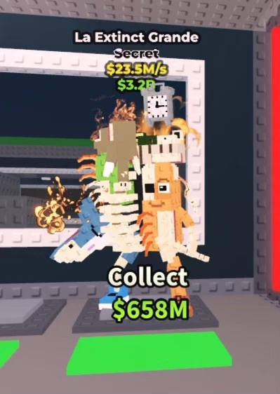🆕🦖 La Extinct Grande – Secret 💎✨ | ⚡ 23.5M/s Speed | 💸 Cheap • 🏃♂️ Fast • ✅ Easy Delivery 🛵💨