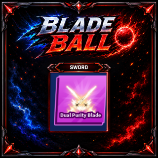 [ Limited Sword ] Dual Purity Blade | FAST DELIVERY✅