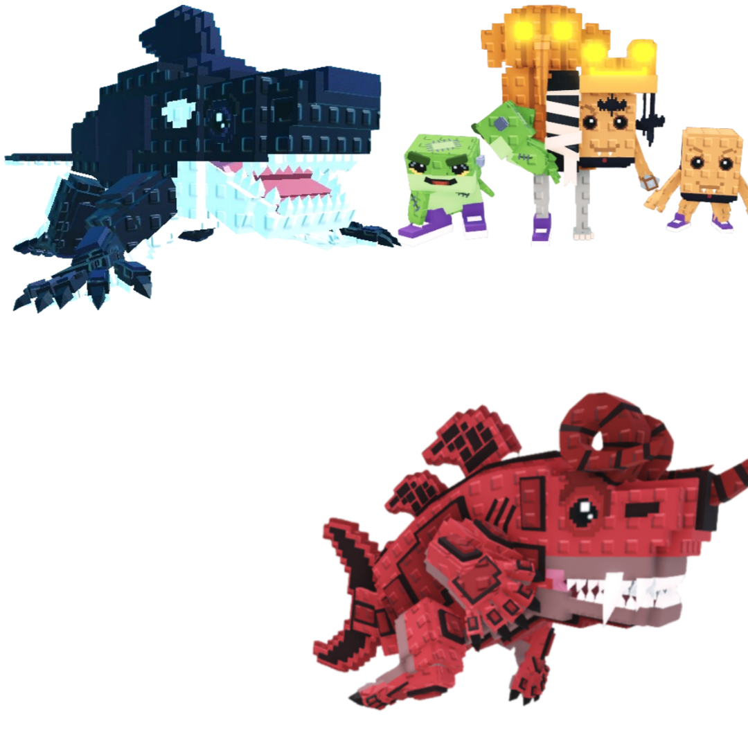 [BUNDLE] - 🐇 1x Orcaledon 🐇 1x Eviledon 🐇 1x Los Spooky Combinasionas